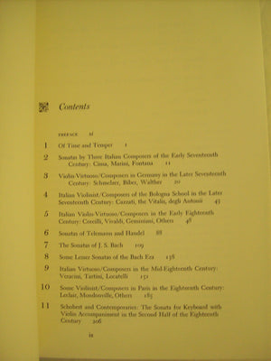 Violin and Keyboard : The Duo Repertoire, from the Seventeenth Century to Mozart,Used