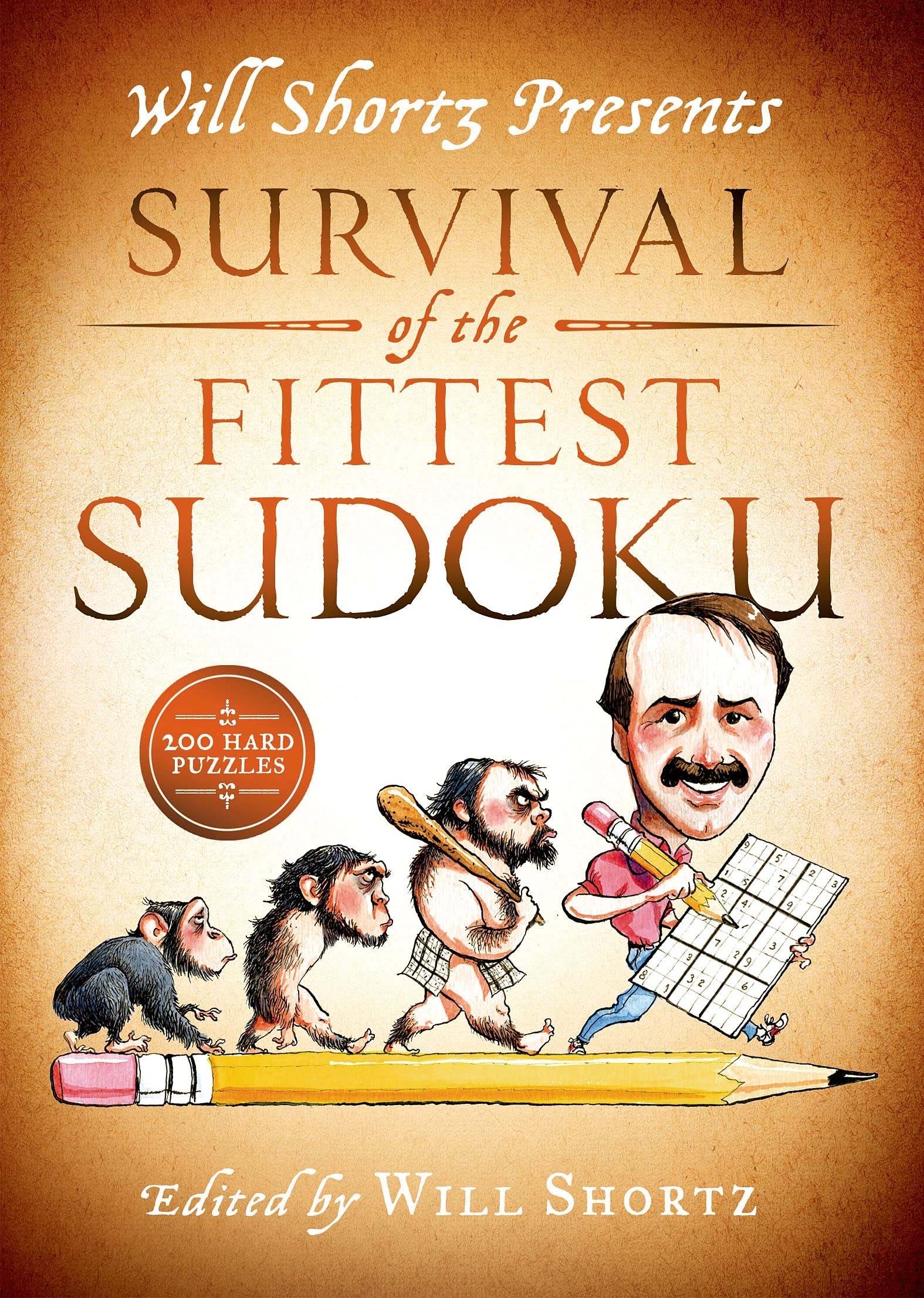 Will Shortz Presents Survival of the Fittest Sudoku: 200 Hard Puzzles,Used