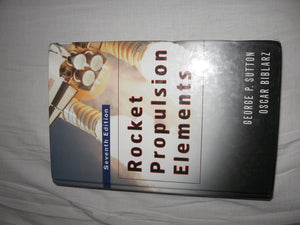 Rocket Propulsion Elements, 7th Edition,Used