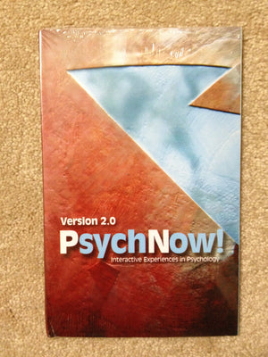 PsychNow! CDROM Version 2.0: Interactive Experiences in Psychology,New