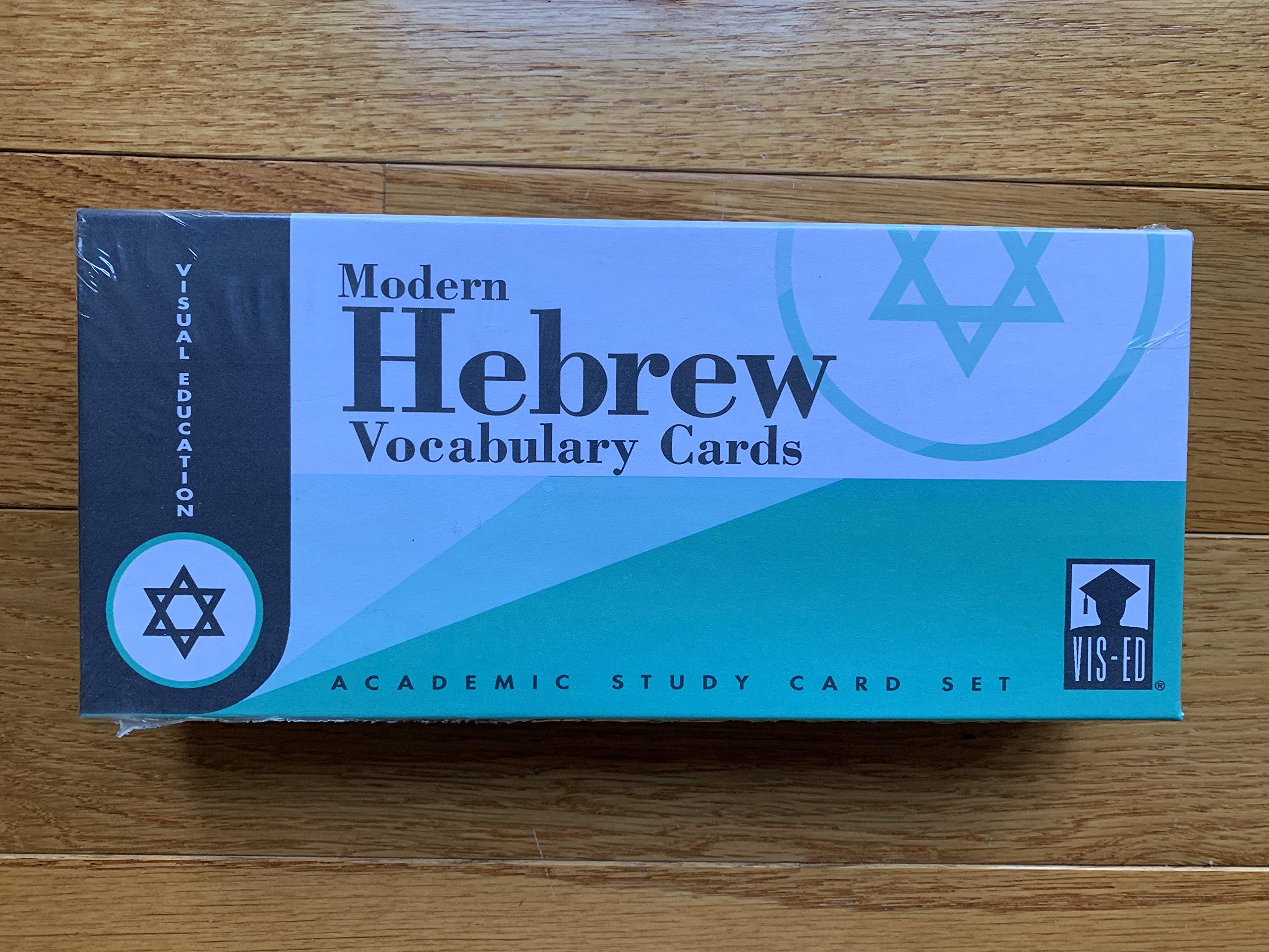 Modern Hebrew Vocabulary Cards: Academic Study Card Set,Used