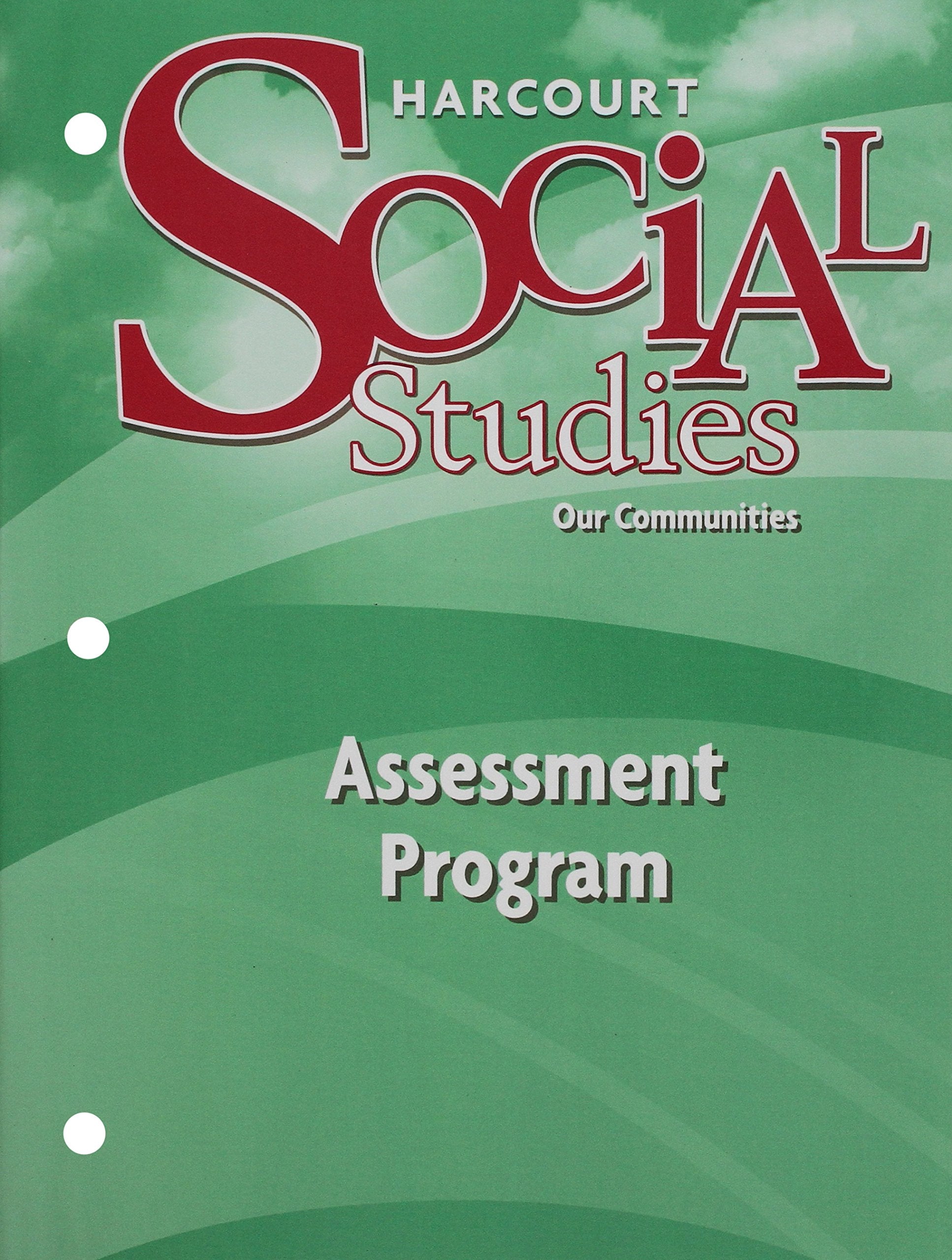Harcourt Social Studies: Assessment Program, Grade 3,New