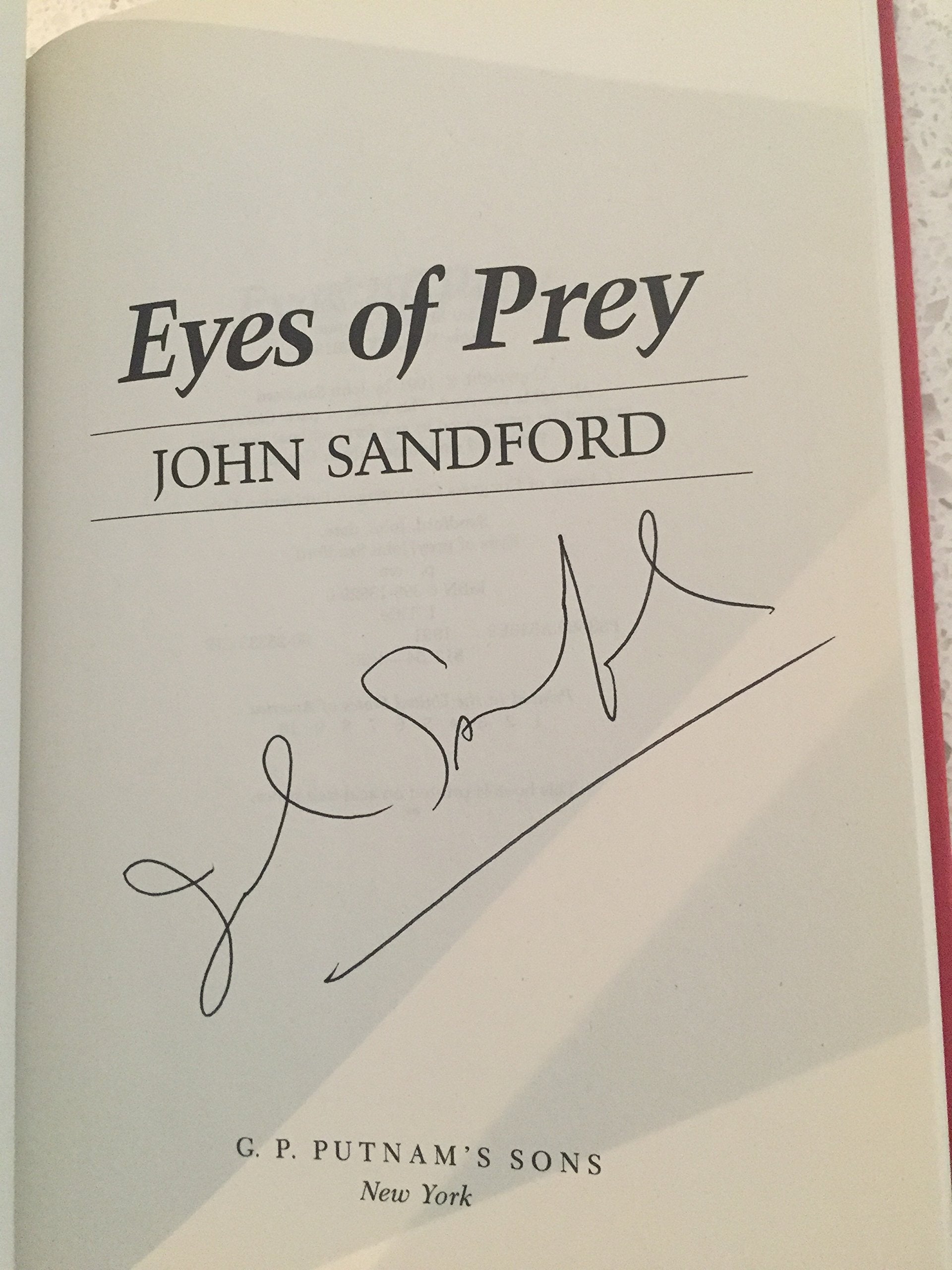 Eyes of Prey,Used