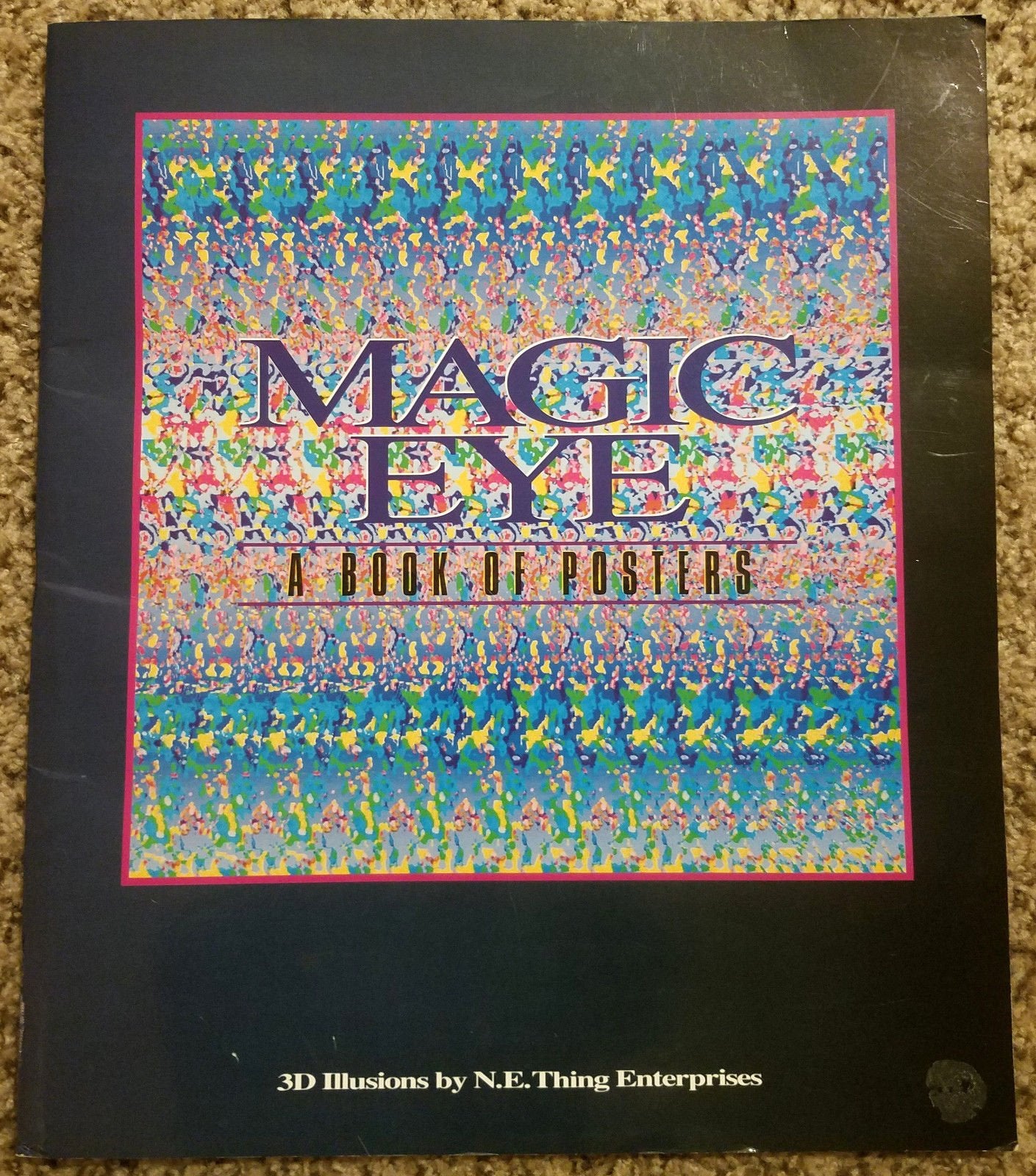 Magic Eye/a Book of Posters,Used