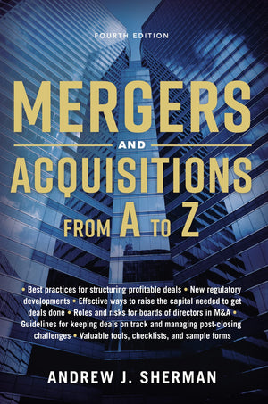 Mergers And Acquisitions From A To Z,New