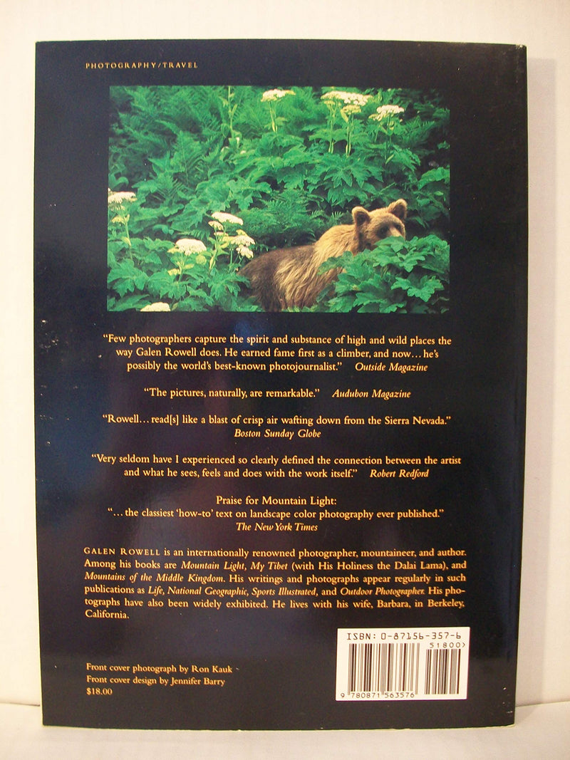 Galen Rowell's Vision: The Art of Adventure Photography,Used