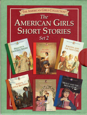 The American Girls Short Stories, Set 2: Molly and the Movie Star, Samantha Saves the Wedding, Addy's Little Brother,Kirsten and,Used