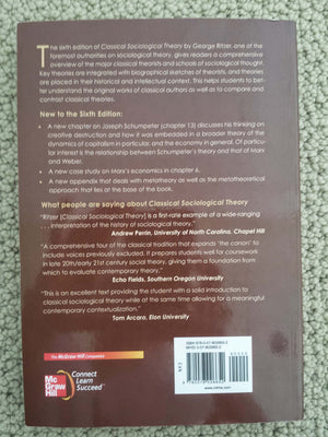 Social Theory: The Multicultural, Global, and Classic Readings,Used
