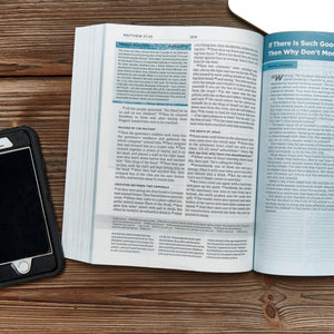Csb Apologetics Study Bible For Students, Blue Trade Paper, Black Letter, Defend Your Faith, Study Notes And Commentary, Article