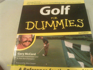Golf For Dummies-used
