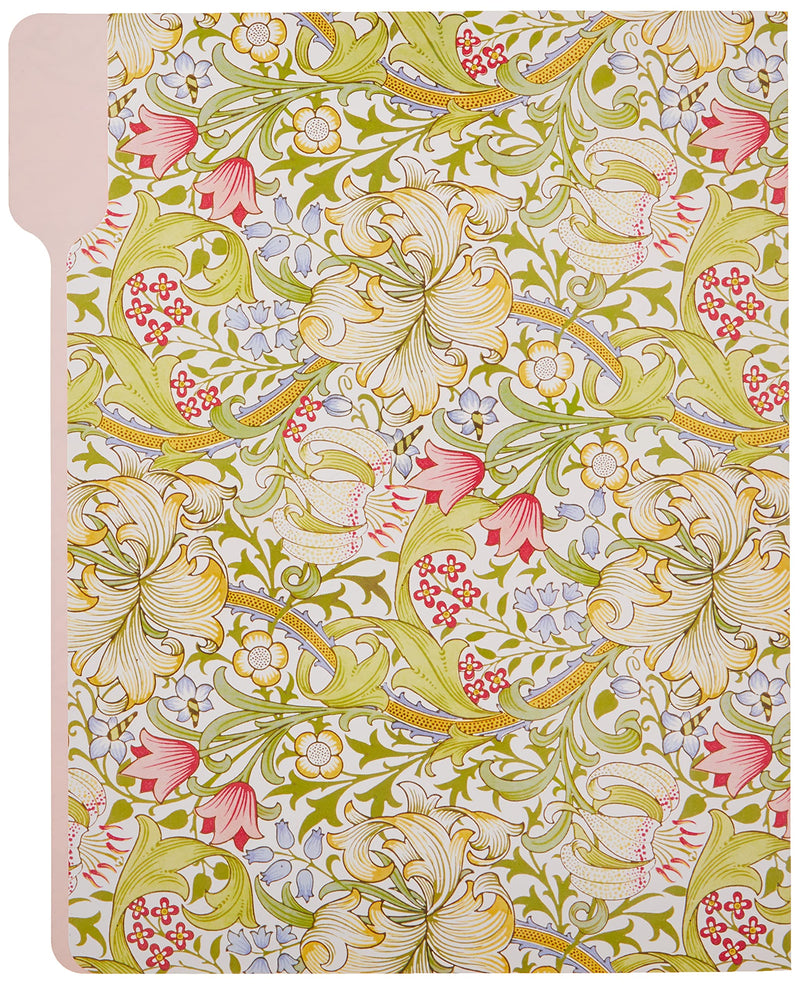 Galison William Morris Morning Garden File Folders, Multicolor (30382),New