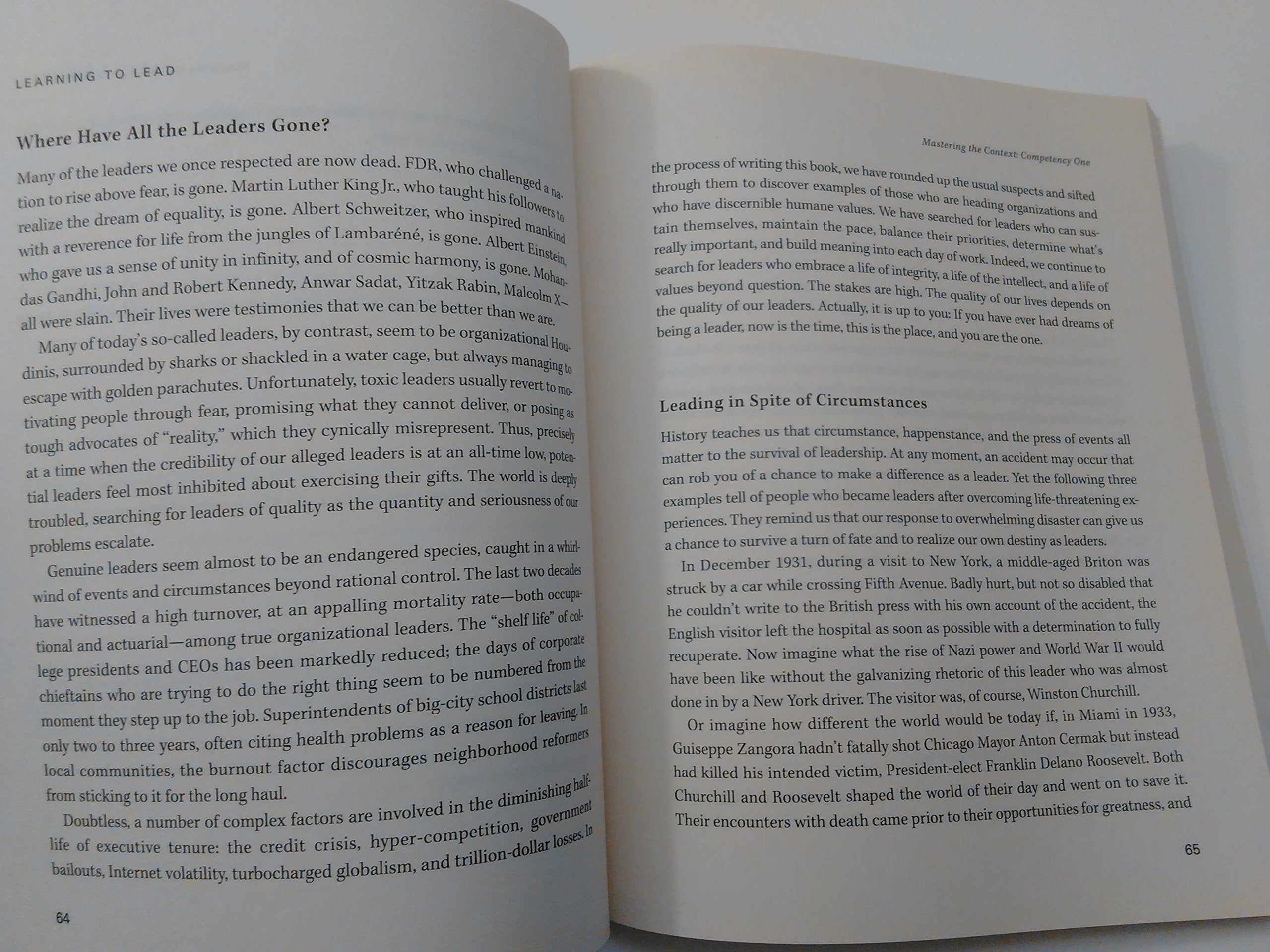 Learning To Lead: A Workbook On Becoming A Leader