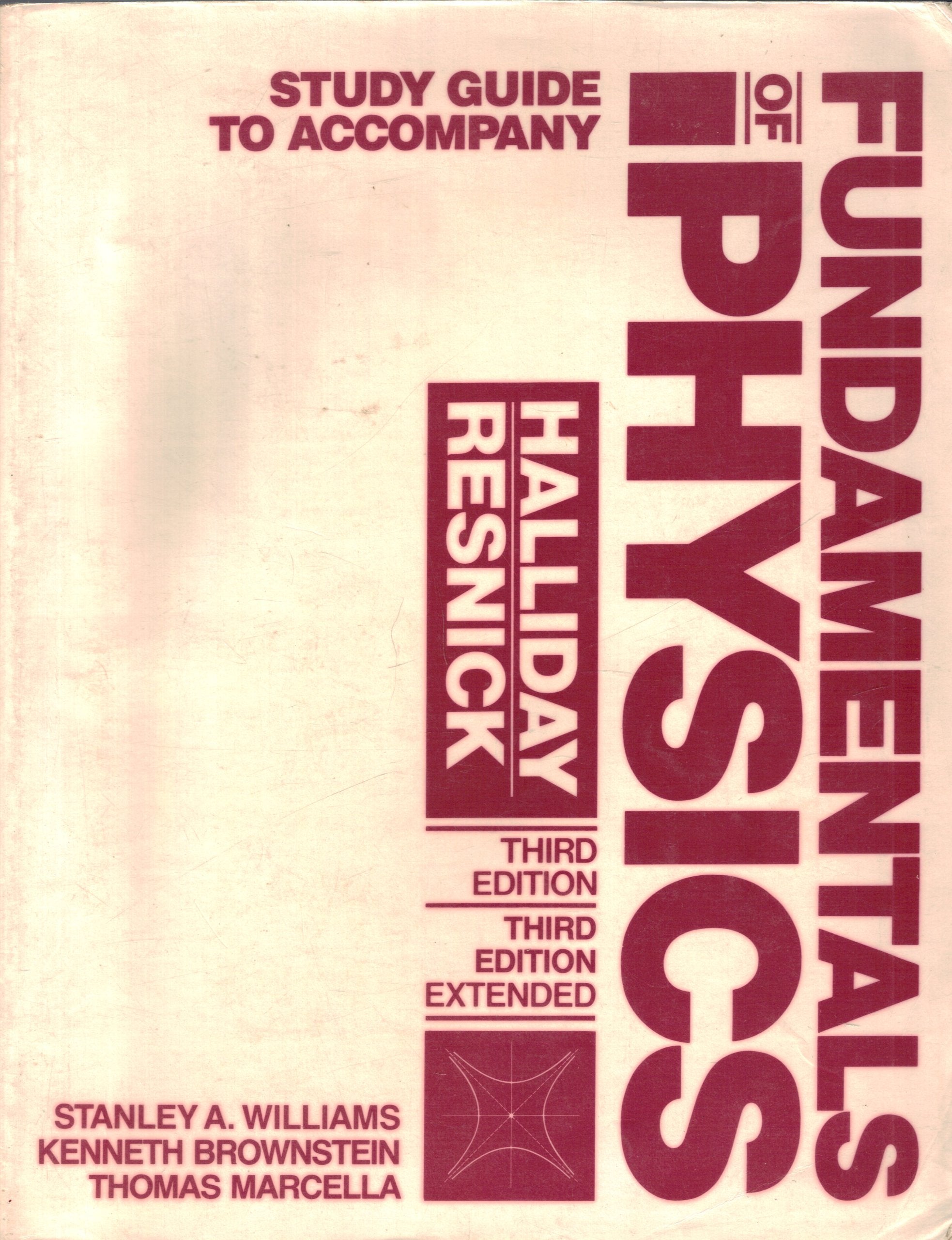 Fundamentals Of Physics, Study Guide,New