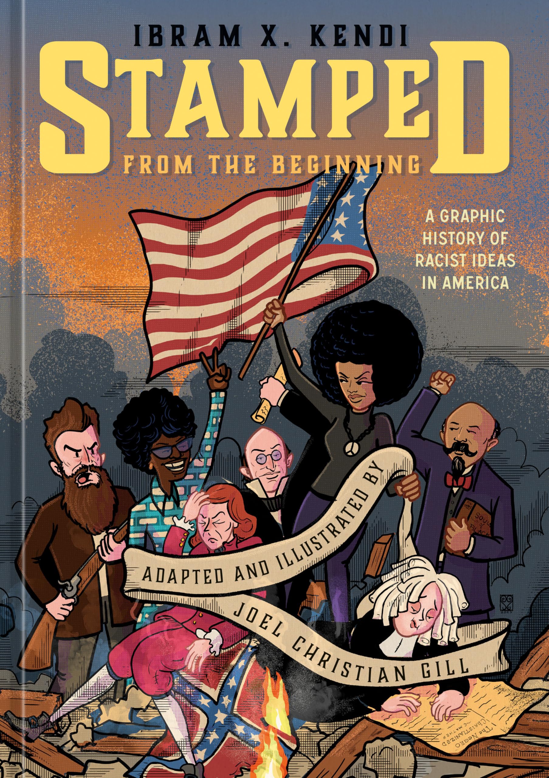 Stamped From The Beginning: A Graphic History Of Racist Ideas In America,Used