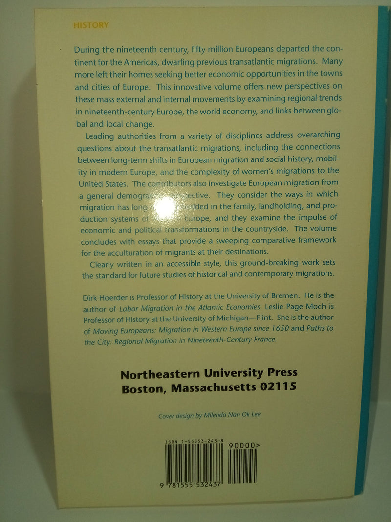 European Migrants: Global and Local Perspectives,New