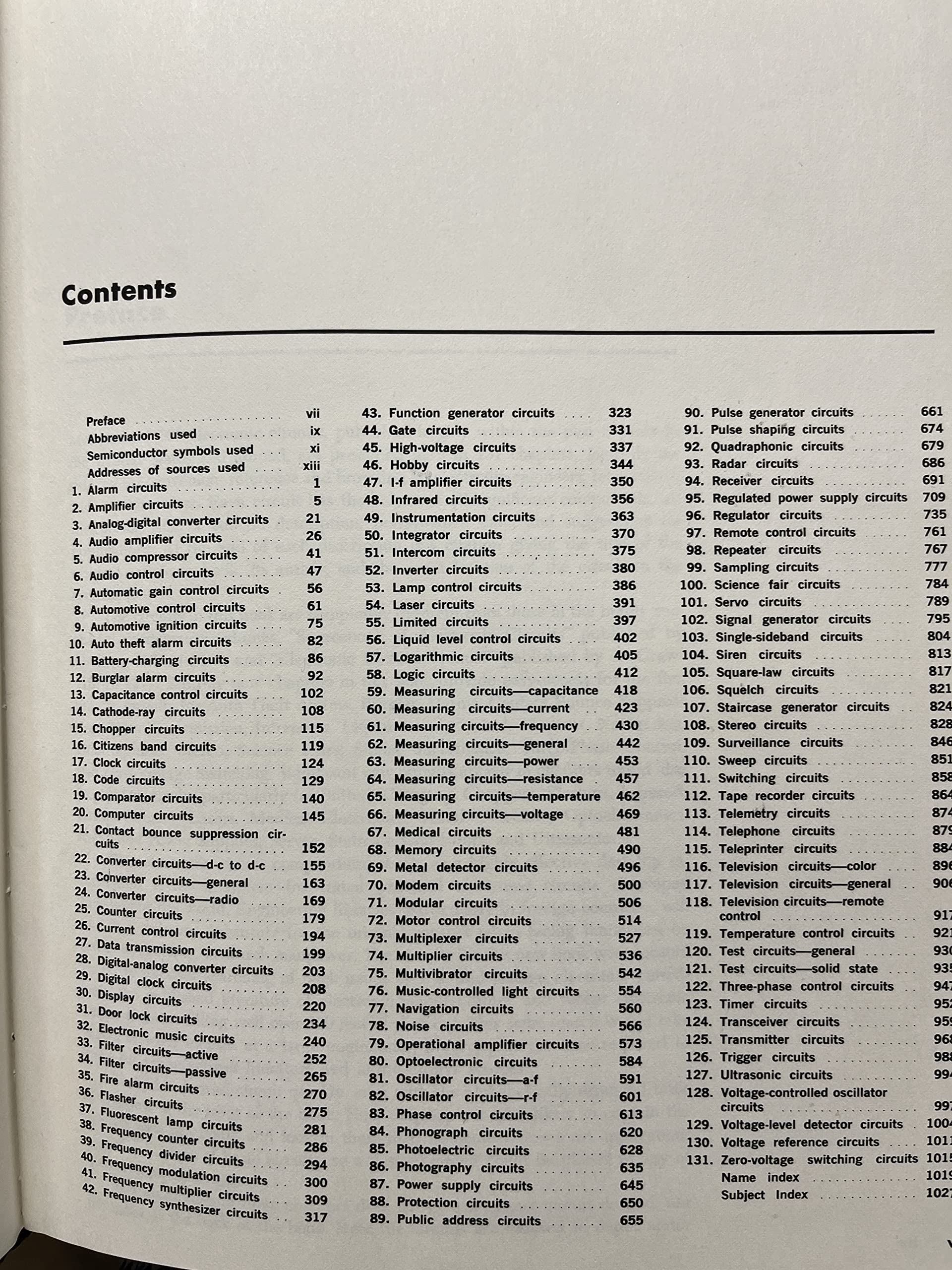 Guidebook of Electronic Circuits,Used