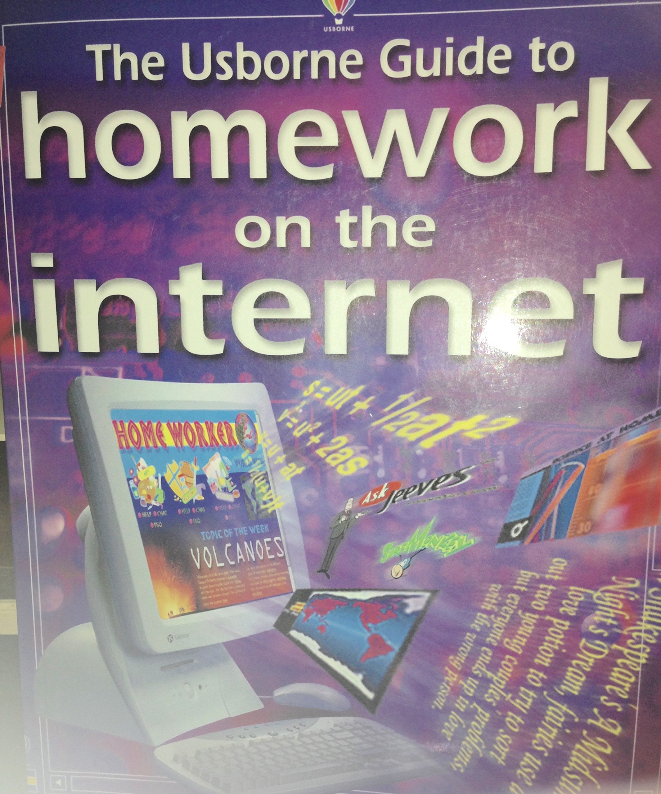 The Usborne Guide to Homework on the Internet (Computer Guides),Used