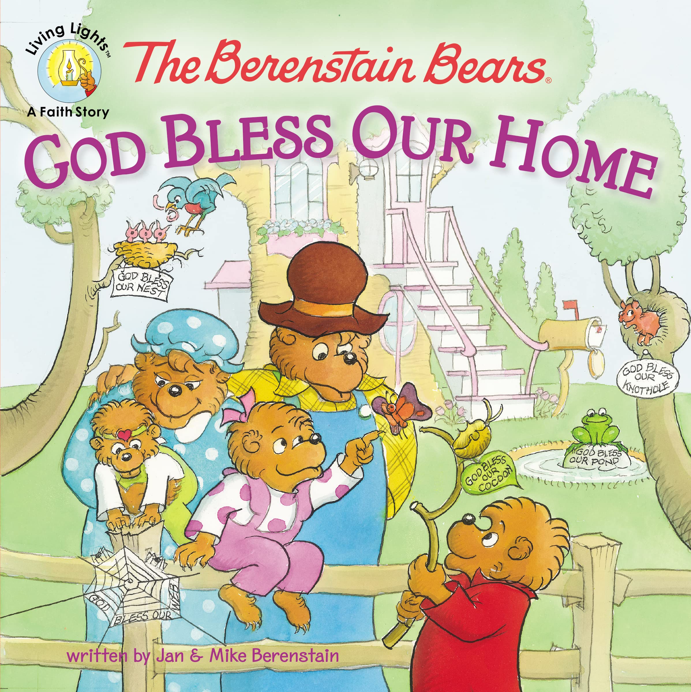 The Berenstain Bears: God Bless Our Home (Berenstain Bears/Living Lights: A Faith Story),Used