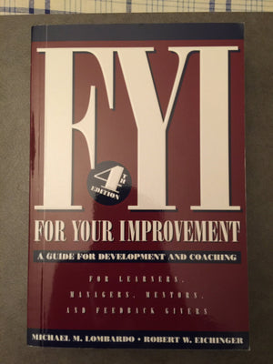 Fyi For Your Improvement