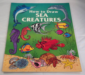 How To Draw Sea Creatures  Pbk,Used