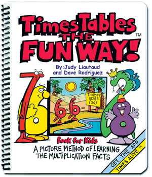 Times Tables the Fun Way Book for Kids: A Picture Method of Learning the Multiplication Facts,Used