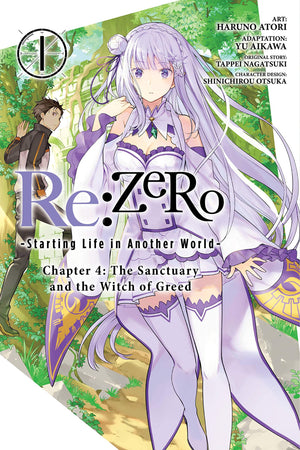 Re:ZERO Starting Life in Another World, Chapter 4: The Sanctuary and the Witch of Greed, Vol. 1 (manga) (Re:ZERO Starting Lif,Used