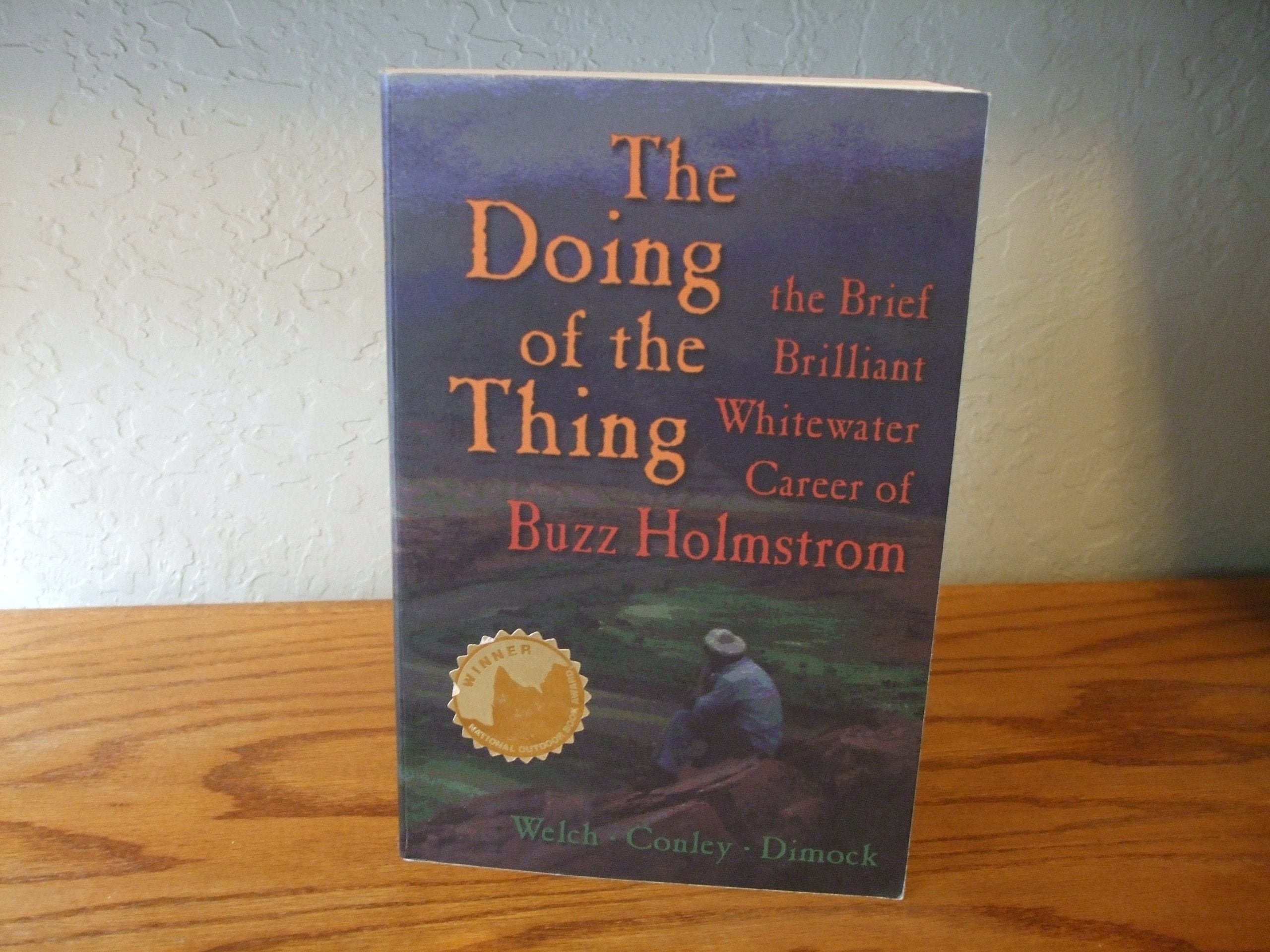 The Doing Of The Thing : The Brief Brilliant Whitewater Career Of Buzz Holstrom