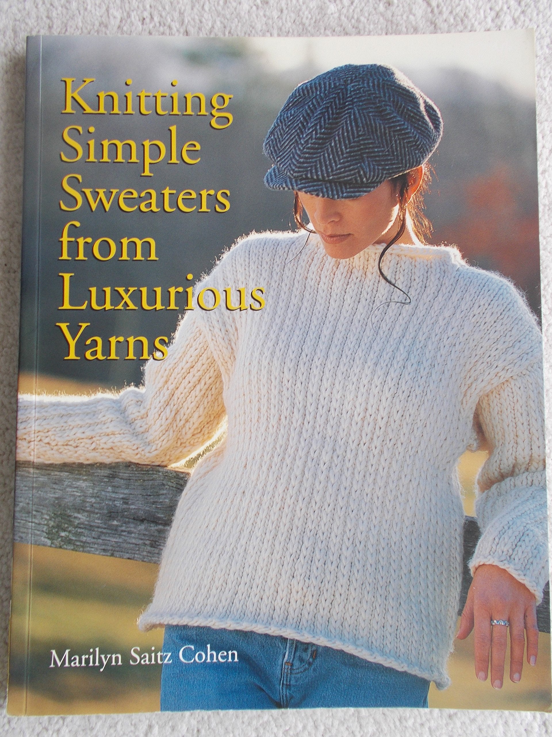 Knitting Simple Sweaters from Luxurious Yarns,Used