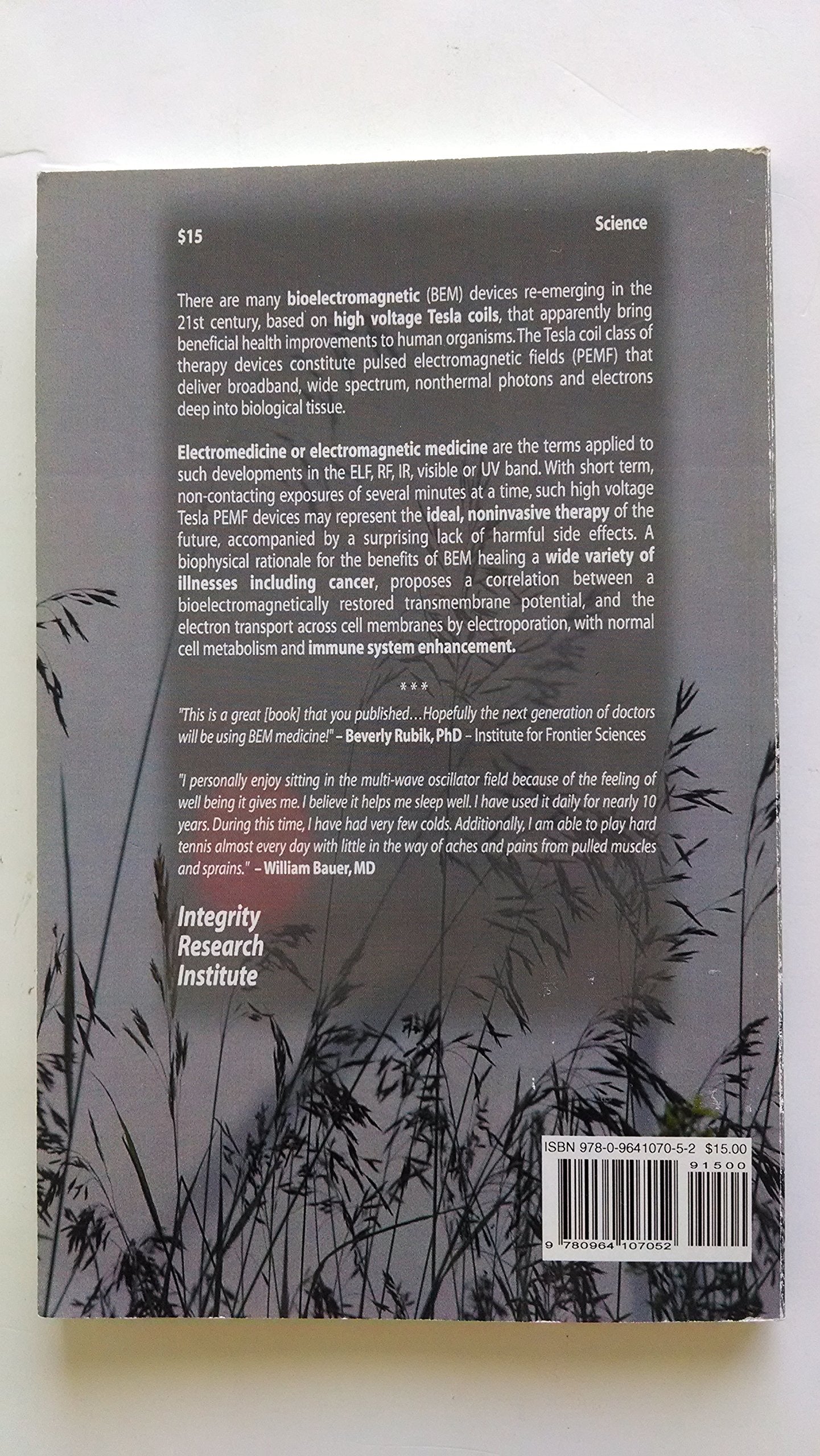 Bioelectromagnetic Healing: A Rationale For Its Use