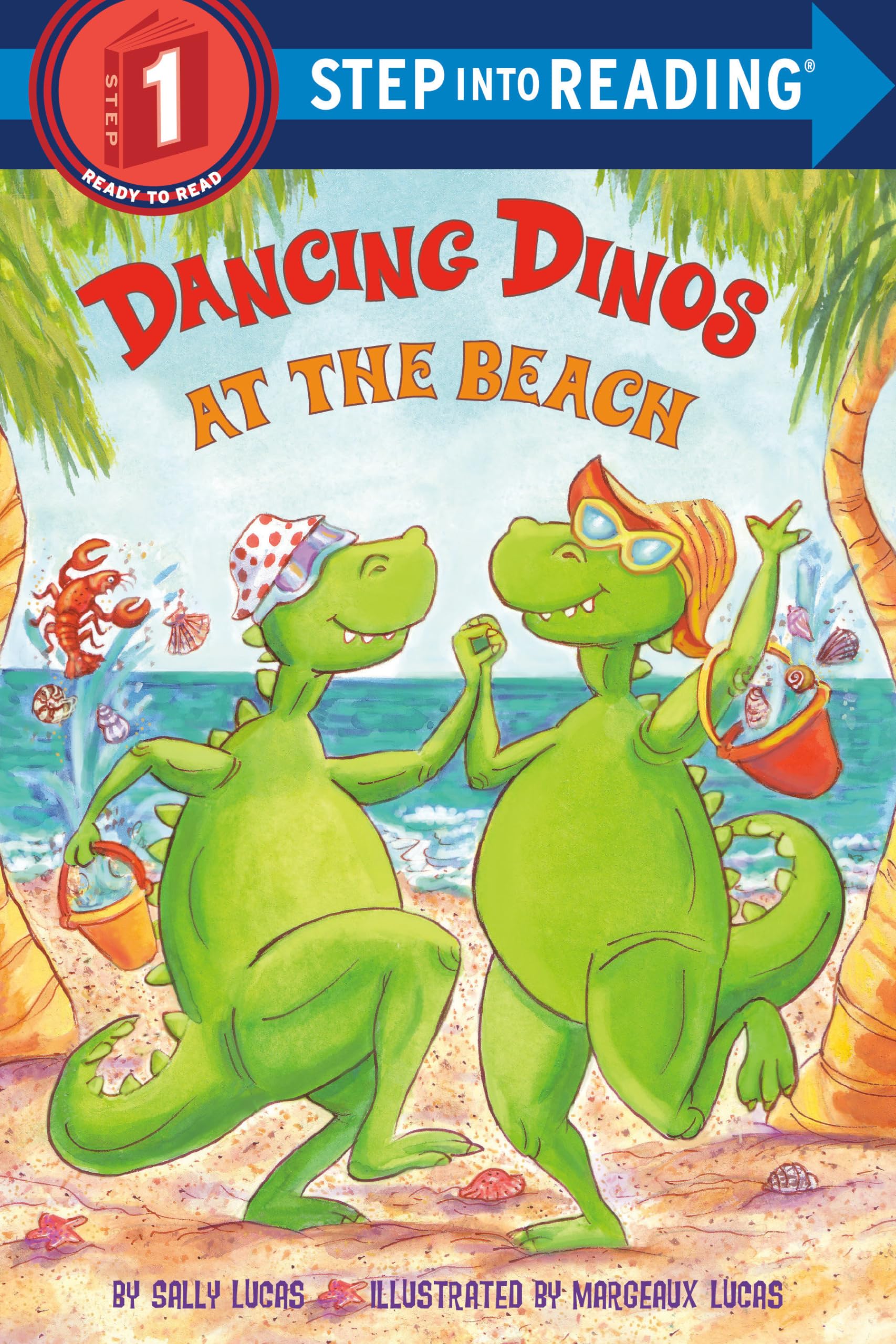 Dancing Dinos at the Beach (Step into Reading),New