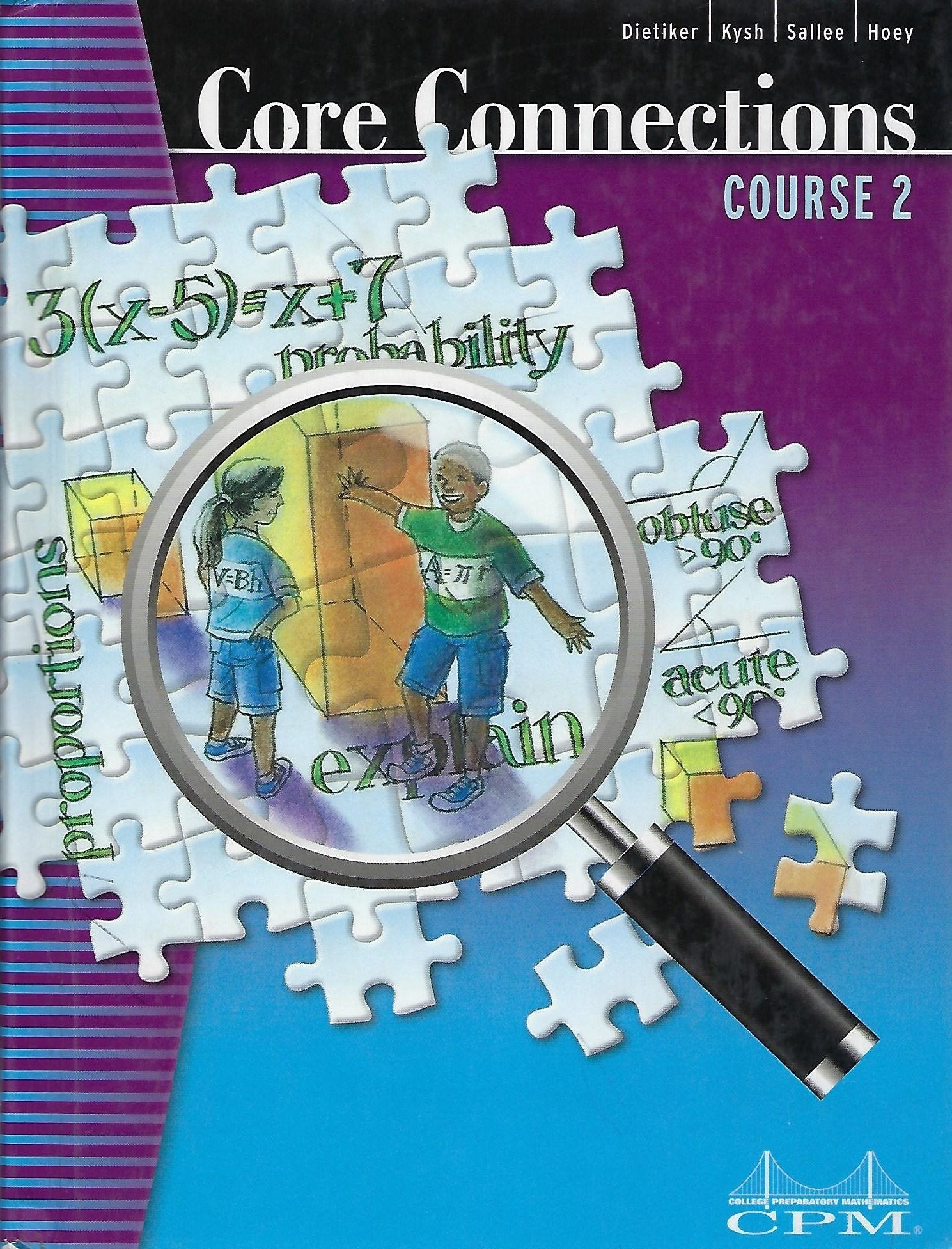 CPM Educational Program Core Connections Course 2 Student Edition - Engaging Mathematics Resource for Effective Learning