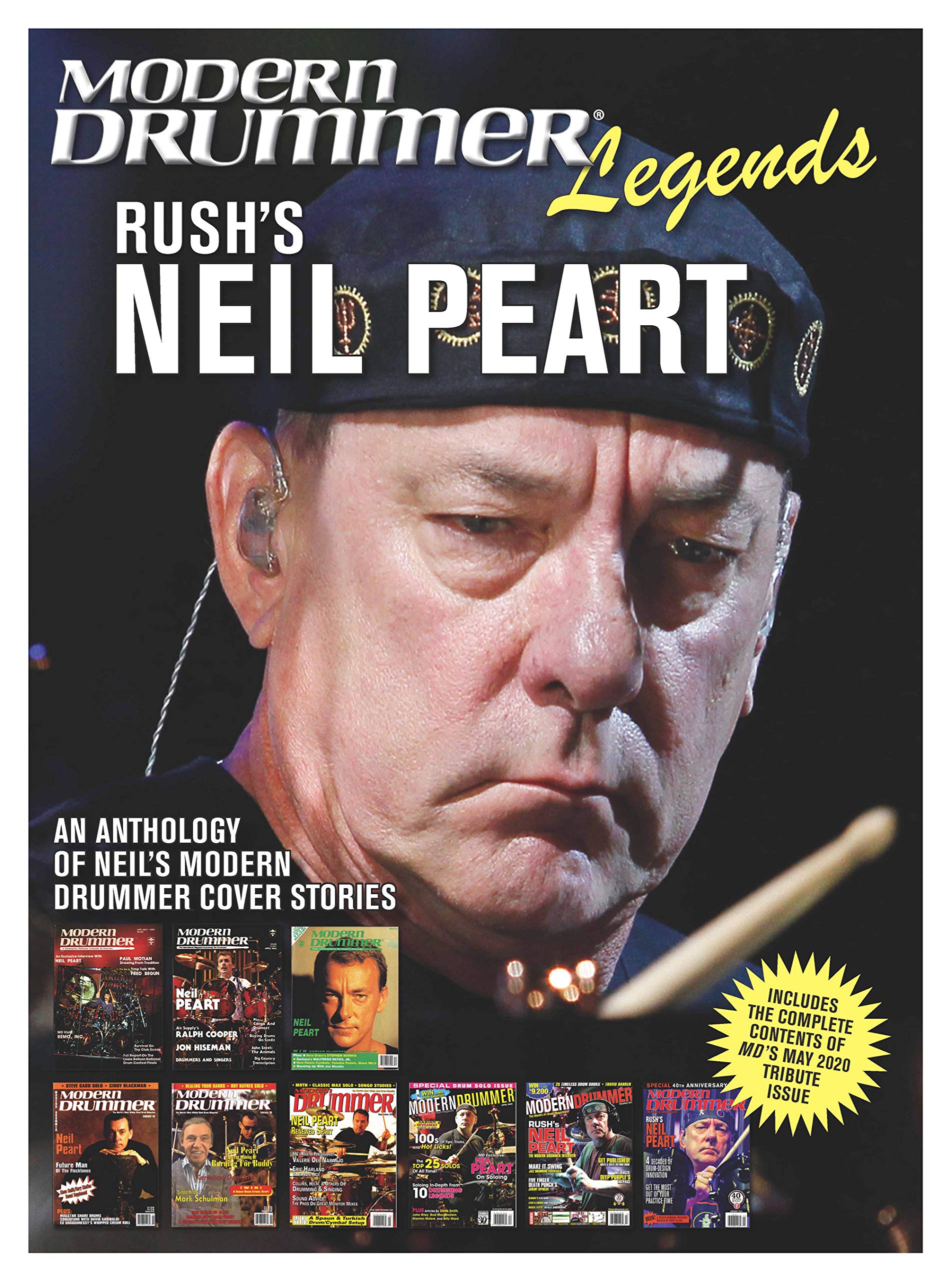 Modern Drummer Legends: Rush's Neil Peart  An Anthology of Neil's Modern Drummer Cover Stories,Used