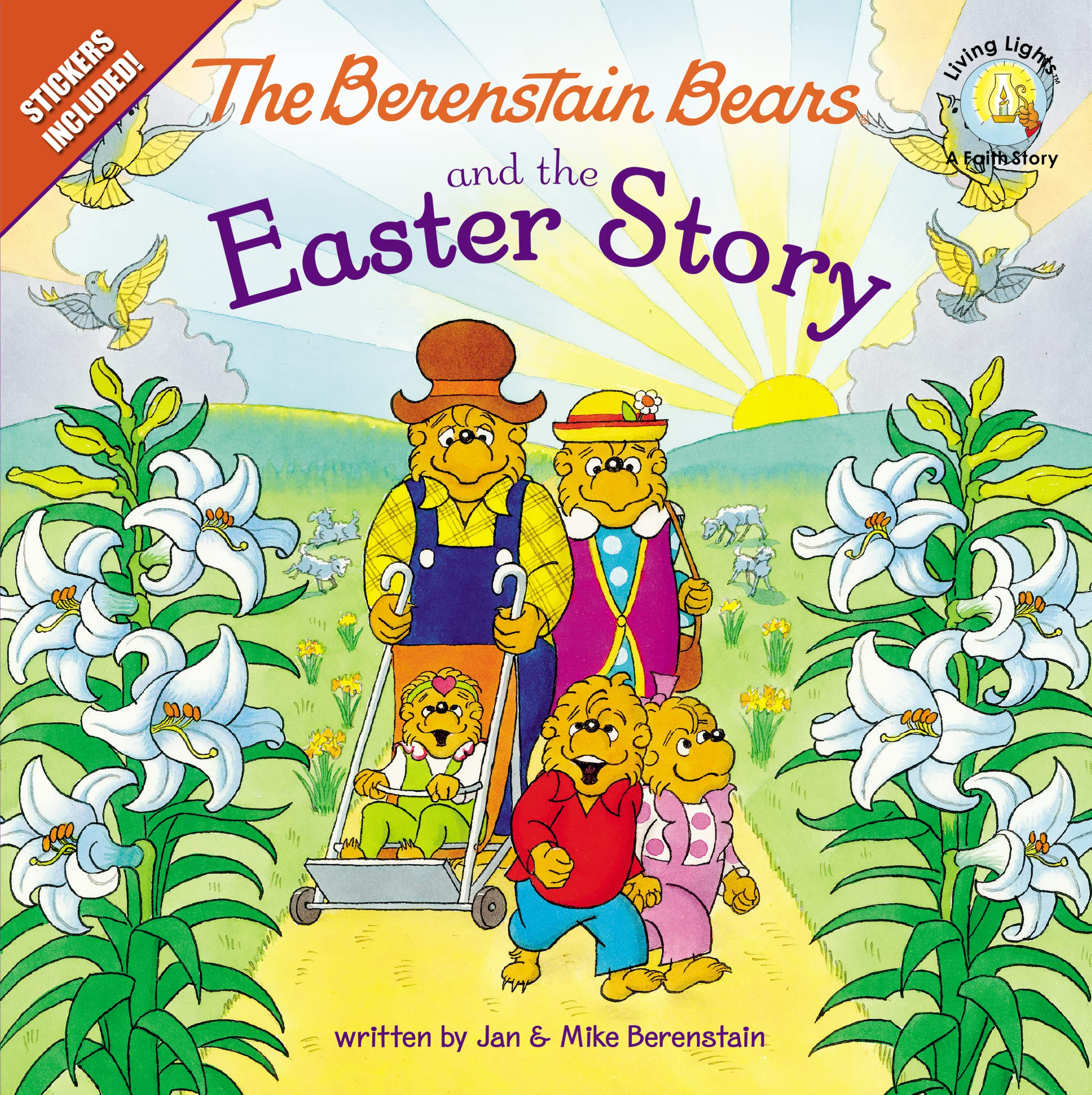 The Berenstain Bears And The Easter Story: An Easter And Springtime Book For Kids (Berenstain Bears/Living Lights: A Faith Story-used