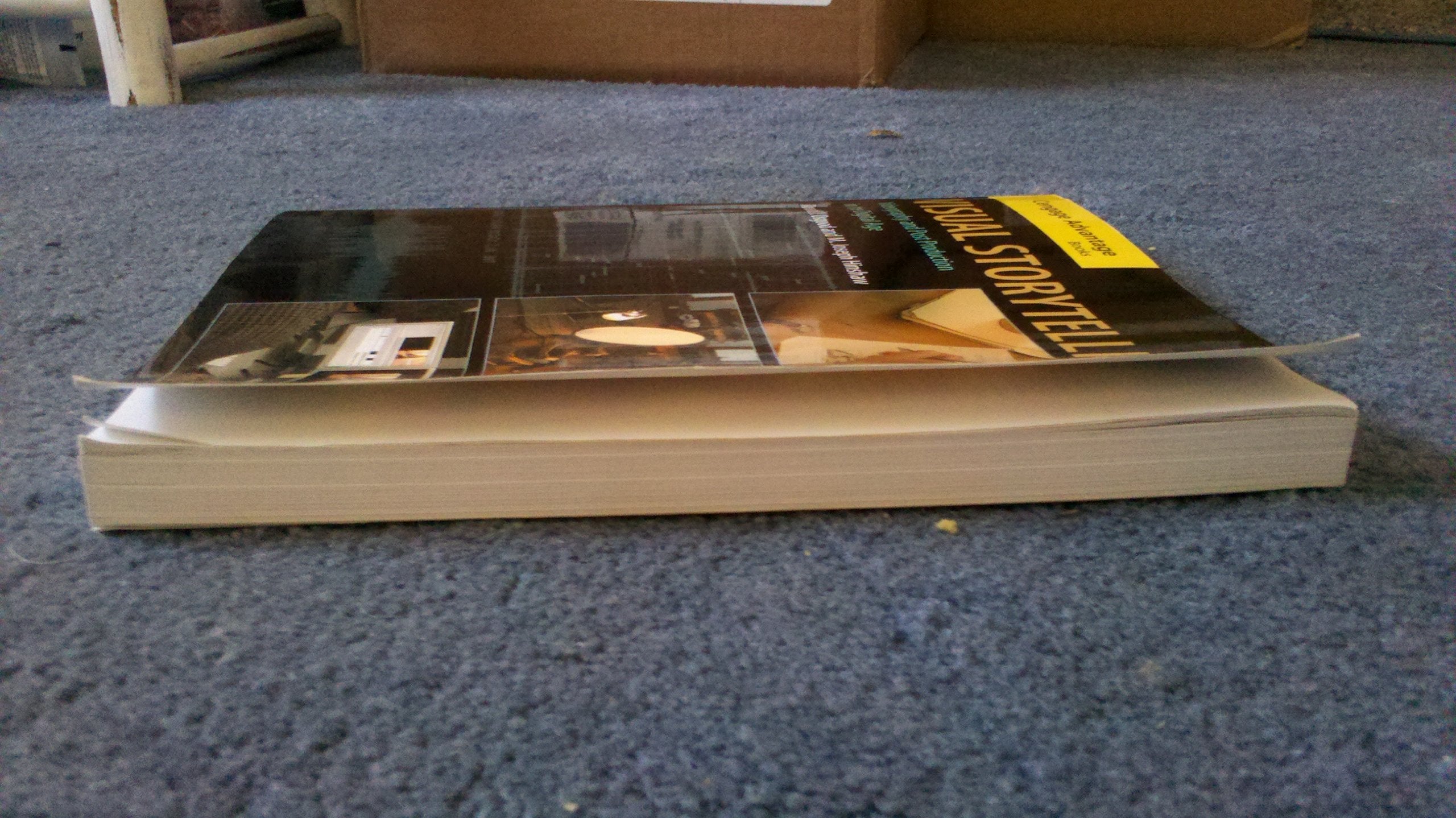 Cengage Advantage Books: Visual Storytelling: Videography and Post Production in the Digital Age (with DVD),Used