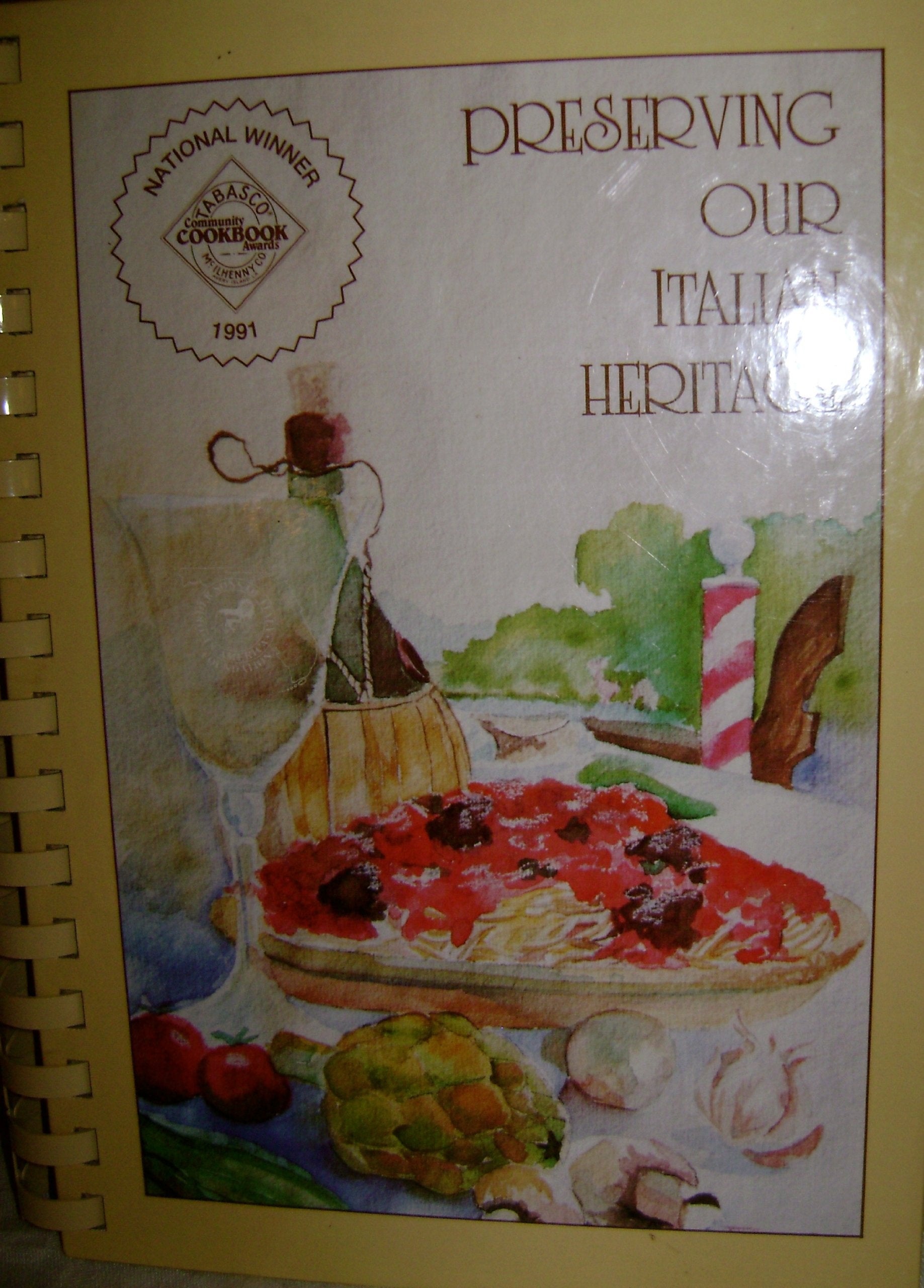 Preserving Our Italian Heritage Cookbook,Used