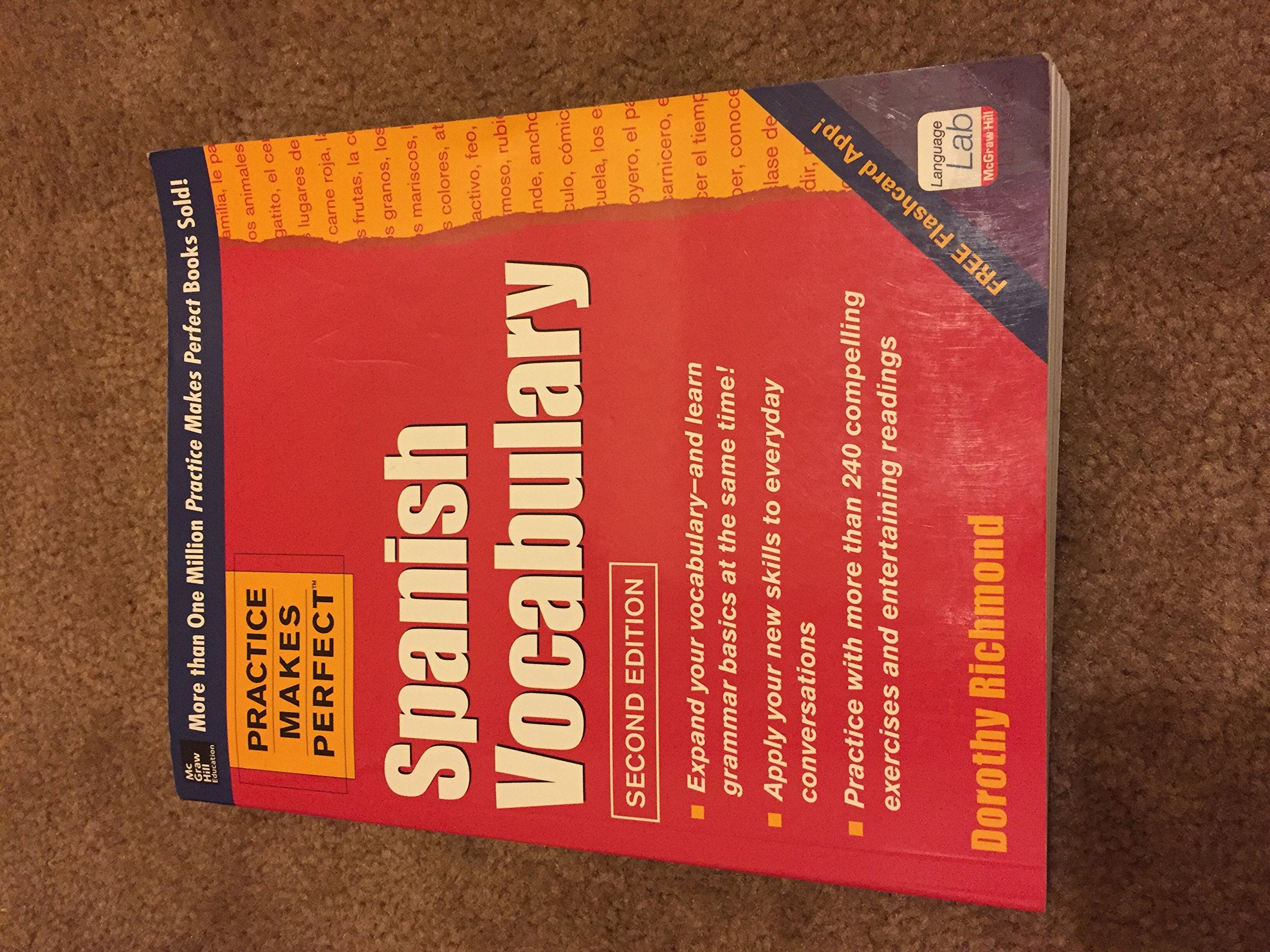 Spanish Vocabulary (Practice Makes Perfect) (Spanish Edition),Used