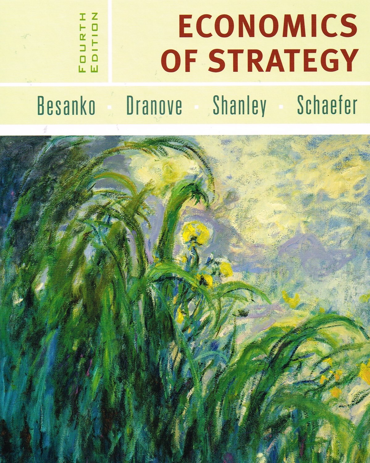 Economics of Strategy,New