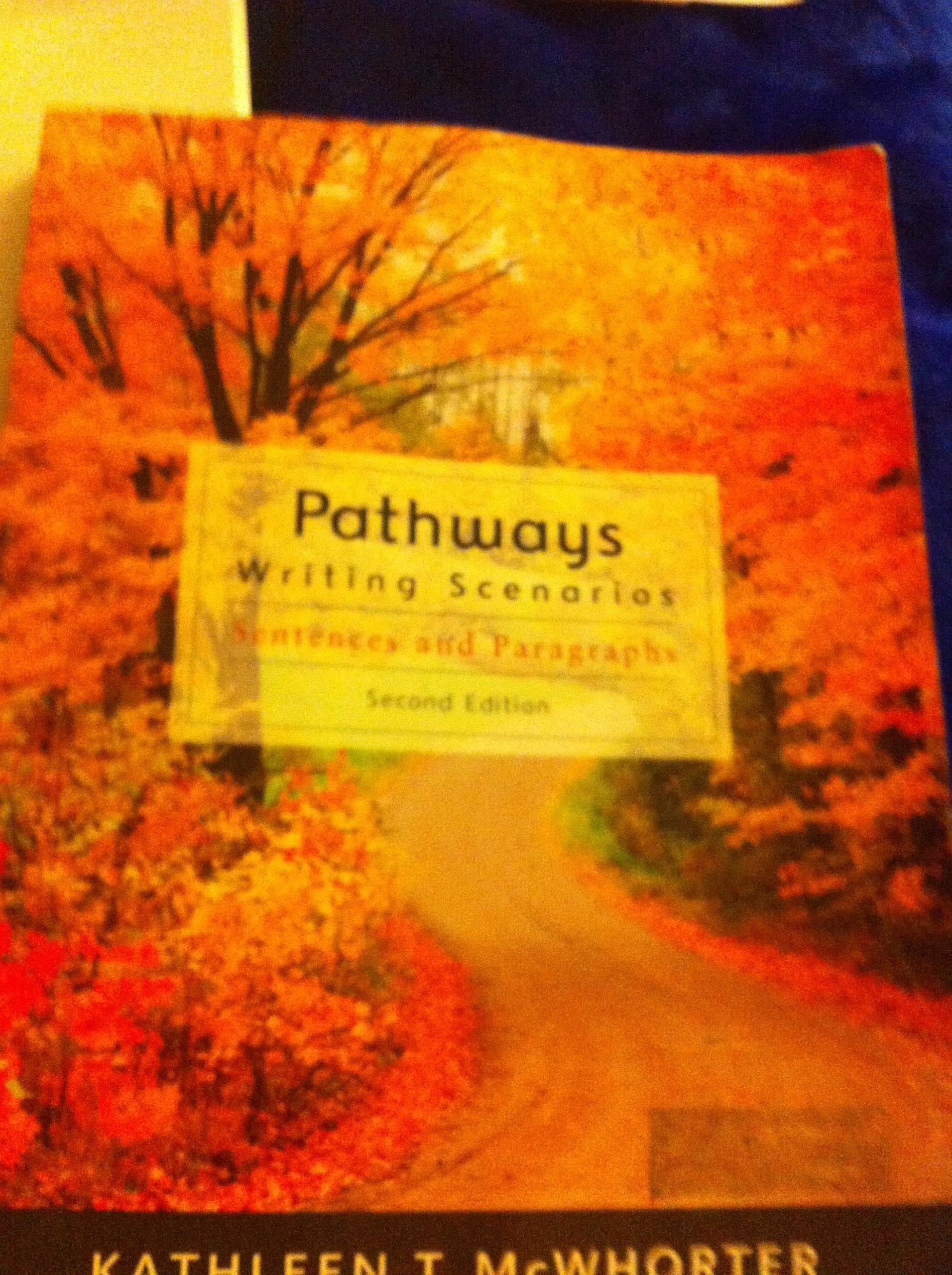Pathways: Scenarios For Sentence And Paragraph Writing (3Rd Edition)