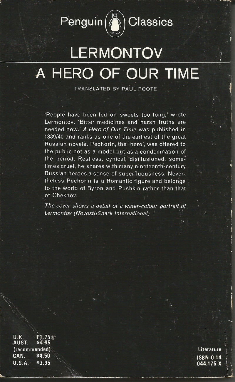 Hero of Our Time,Used