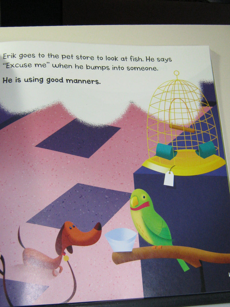 Good Manners: At Play, Home, and School (Way to Be! Manners),Used