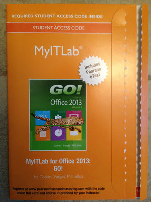GO! with Microsoft Excel 2013 Introductory,Used