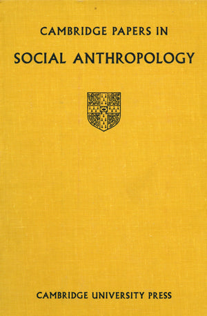Succession to High Office (Cambridge Papers in Social Anthropology, Series Number 4),Used