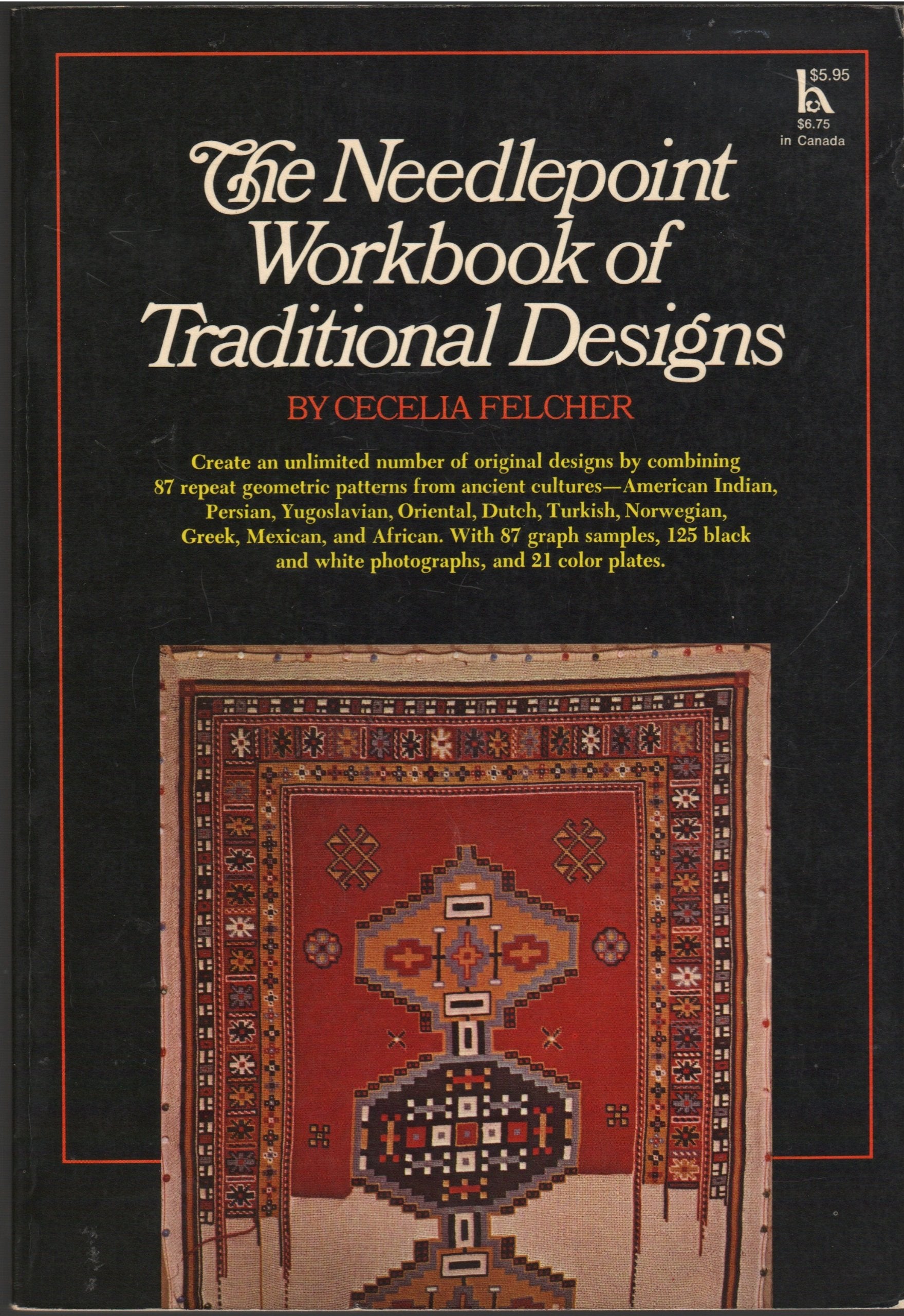 Needlepoint Workbook of Traditional Designs,Used