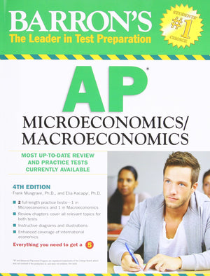 Barron'S Ap Microeconomics/Macroeconomics (Barron'S Study Guides),Used