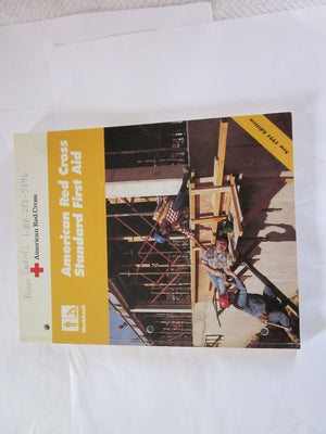 American Red Cross Standard First Aid Instructors Manual,Used