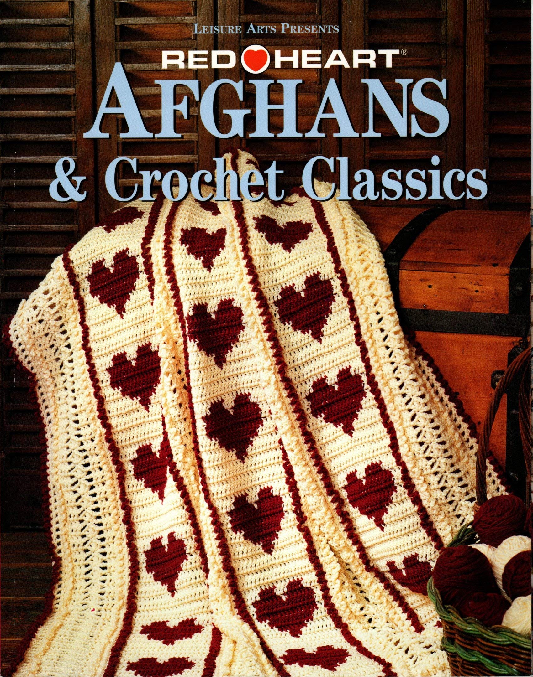 Red Heart Afghans & Crochet Classics,Used