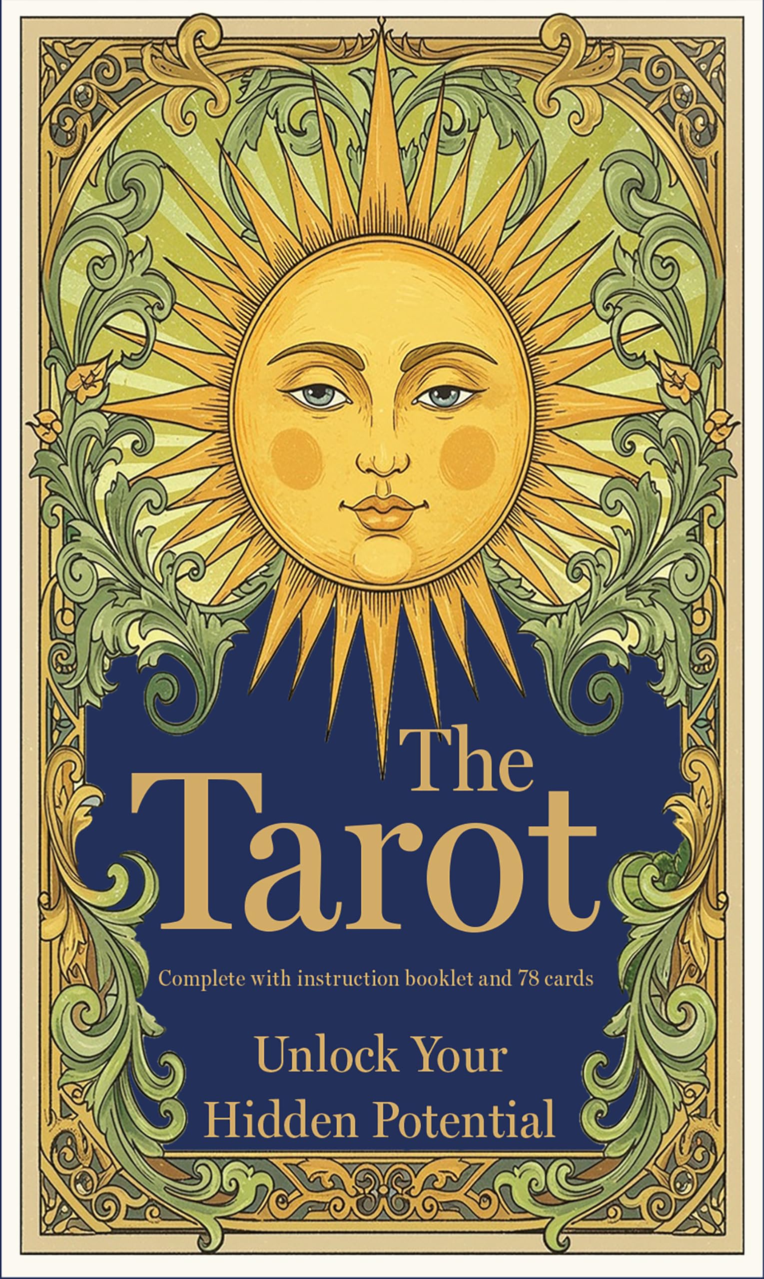 The Tarot: Unlock Your Hidden Potential: Complete With Instruction Booklet And 78 Cards