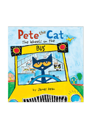 Pete the Cat: The Wheels on the Bus Board Book,Used