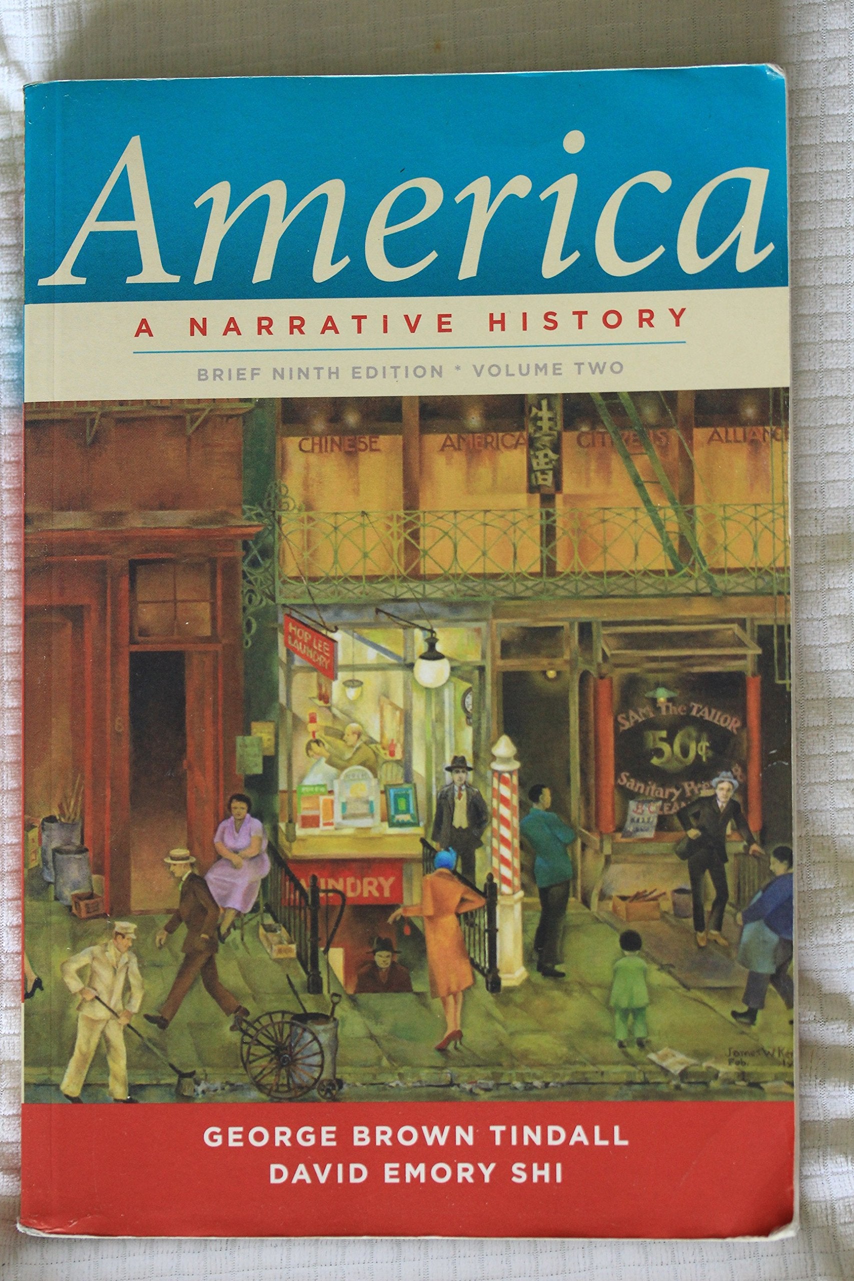 America: A Narrative History Chapters 17-34-Used Condition