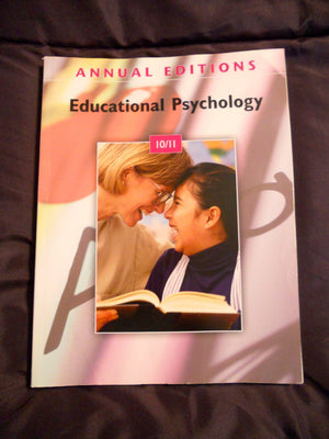 Annual Editions: Educational Psychology 10/11,Used